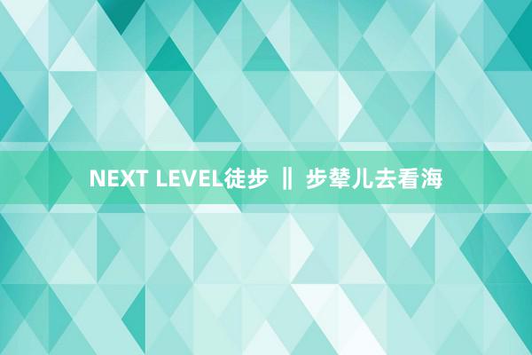 NEXT LEVEL徒步 ‖ 步辇儿去看海